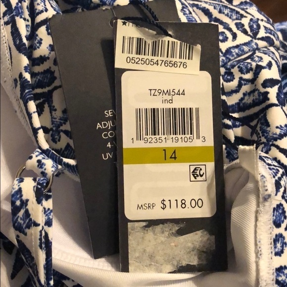 TOMMY Hilfiger Ruffled One Piece Swimsuit - Picture 5 of 6